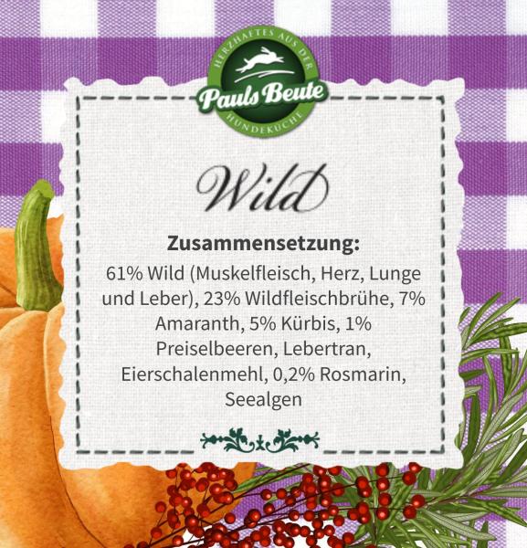 Pauls Beute Wild 400g